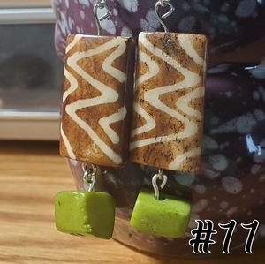 Buffalo Bone Earrings